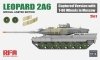 Rye Field Model 5114 Leopard 2A6 Captured Version with T-80 Wheels in Moscow